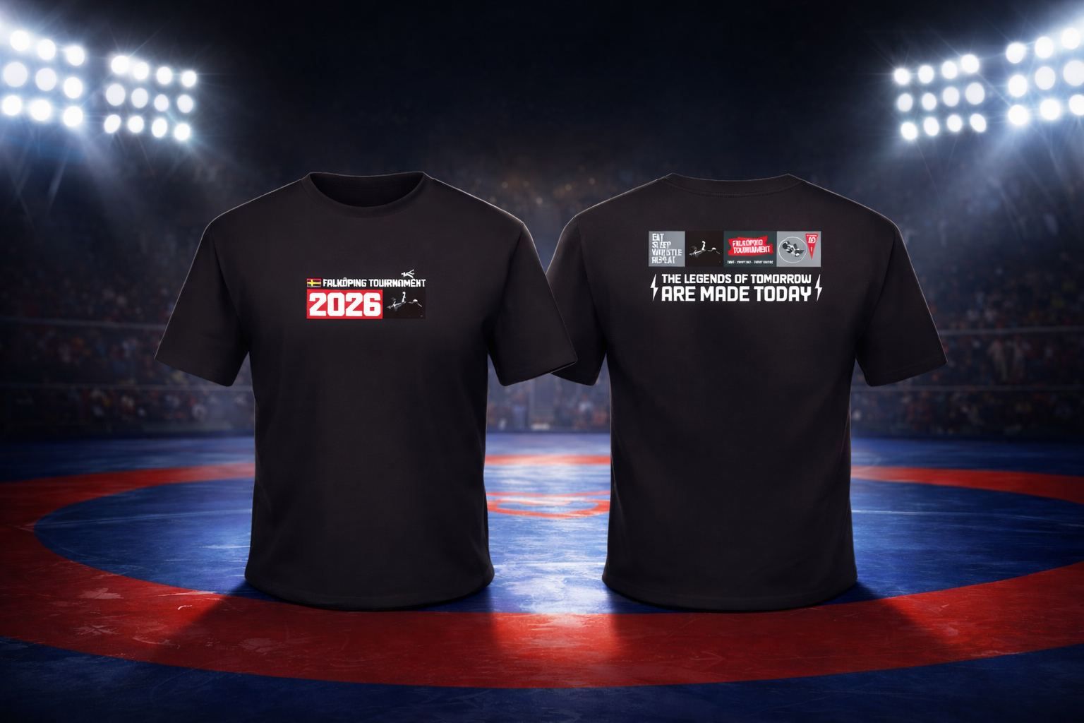 FT Cupen T-shirt 2026 (fram och baksida)